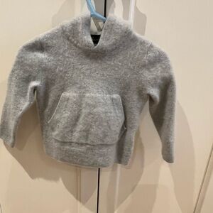 Crewcuts jcrew Gray cashmere Sweater 12-24m